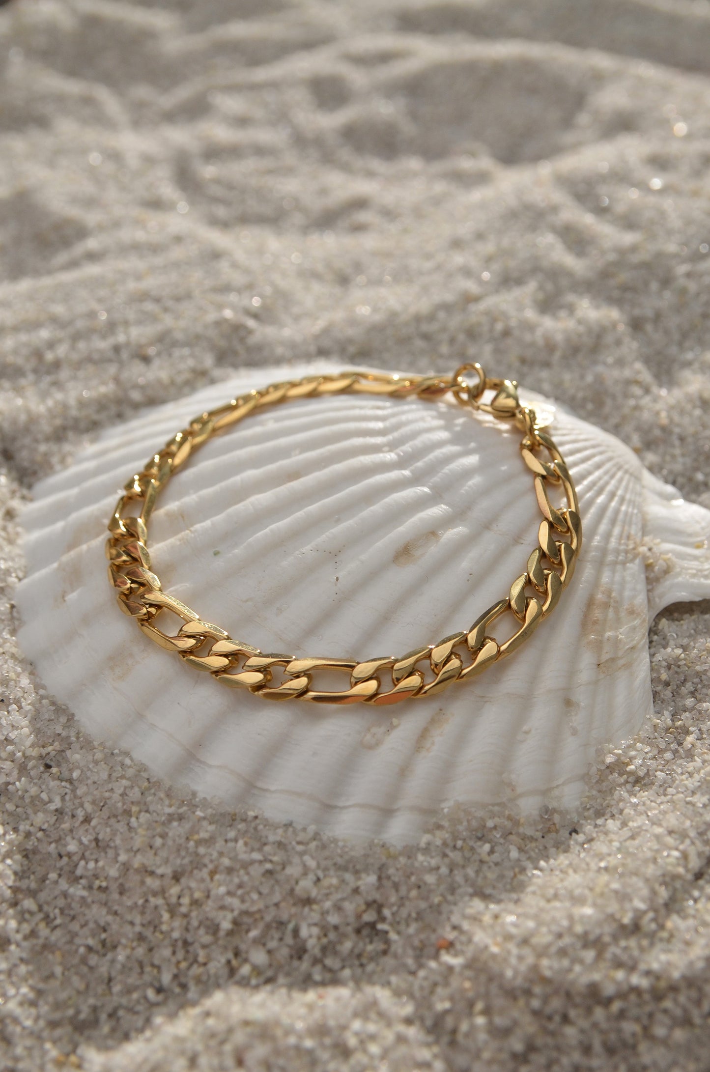 MEN'S FIGARO CHAIN BRACELET