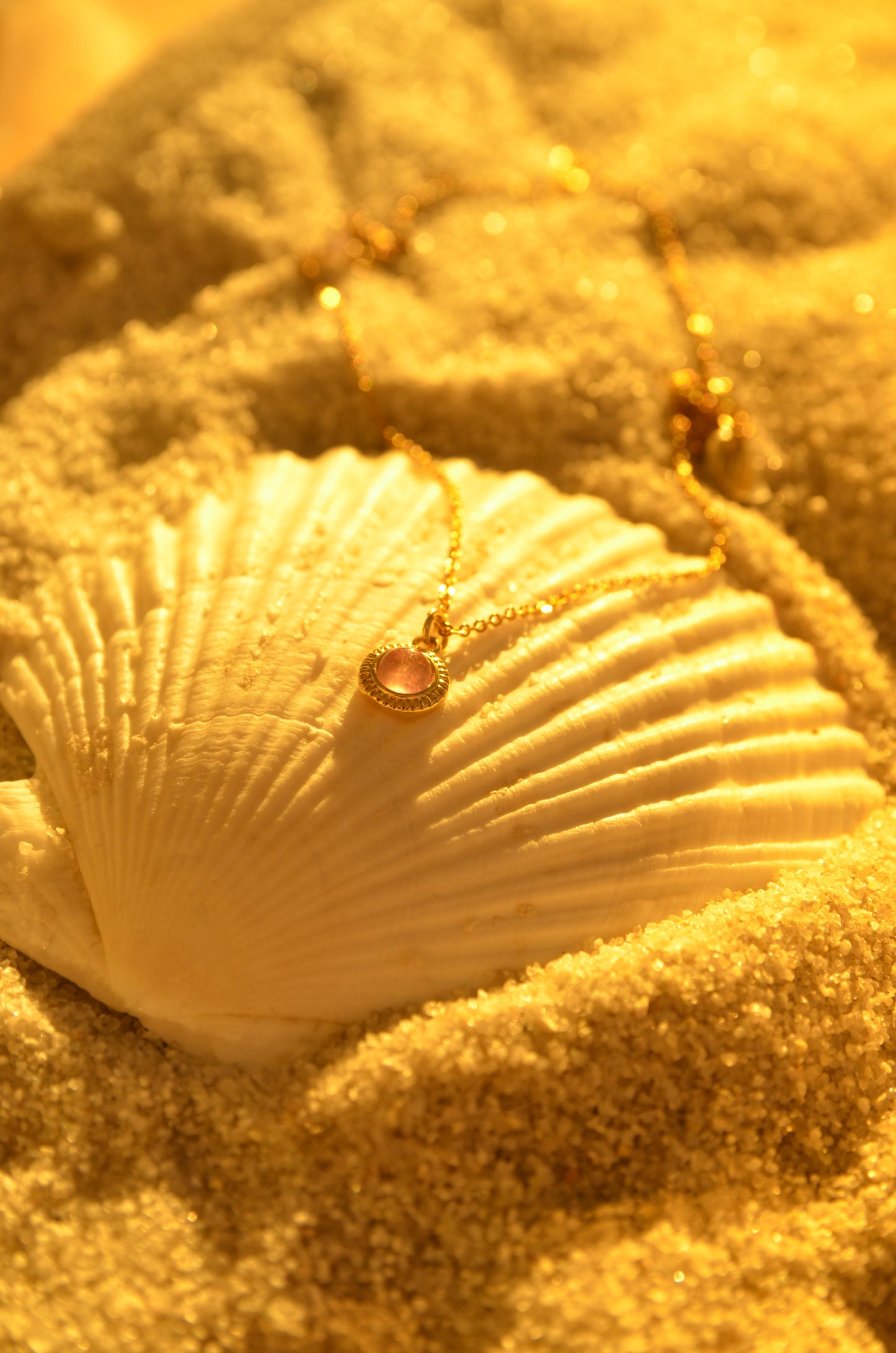 CRYSTAL SUN ENERGY AMULET