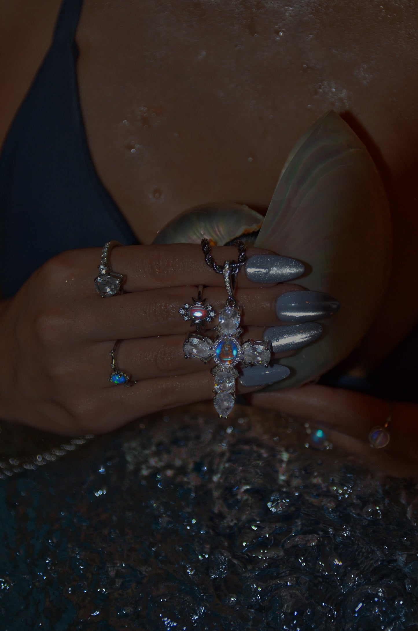 MERMAID MOONSTONE RING