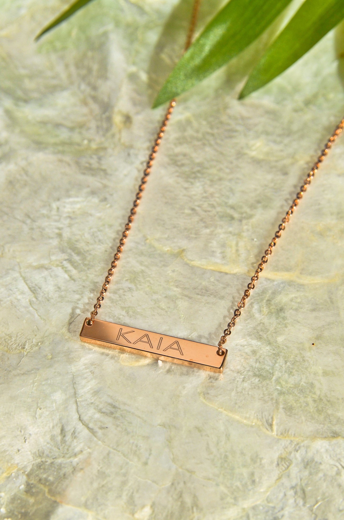 CUSTOM ENGRAVED NECKLACE