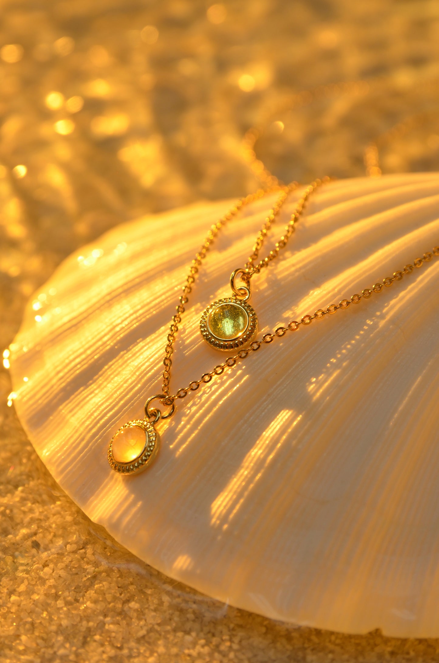 CRYSTAL SUN ENERGY AMULET