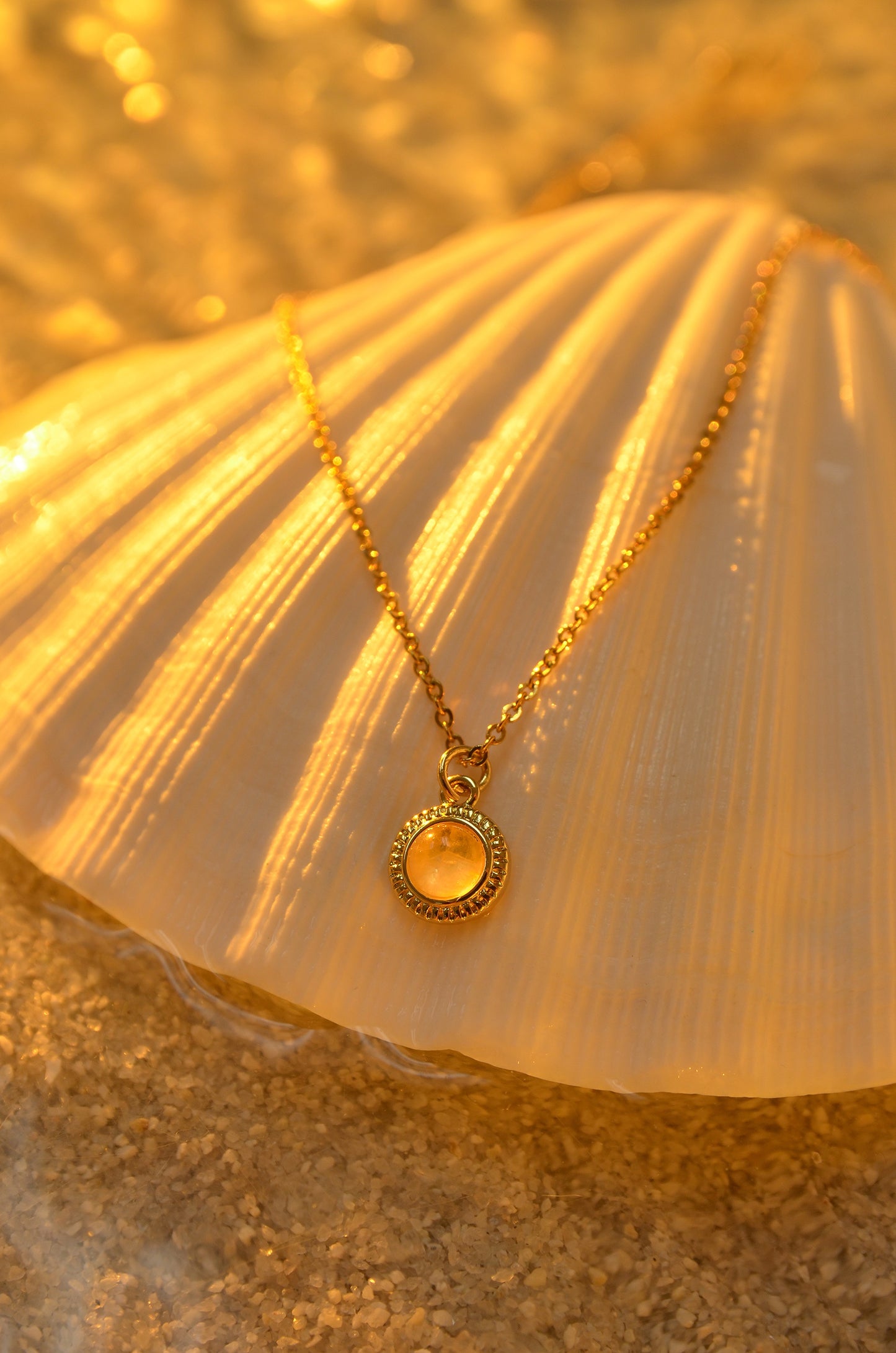CRYSTAL SUN ENERGY AMULET