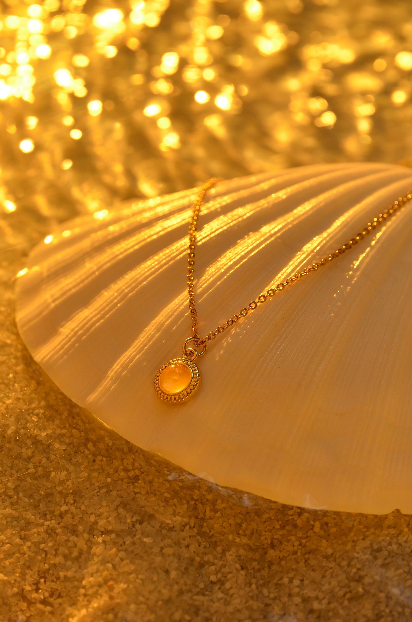 CRYSTAL SUN ENERGY AMULET