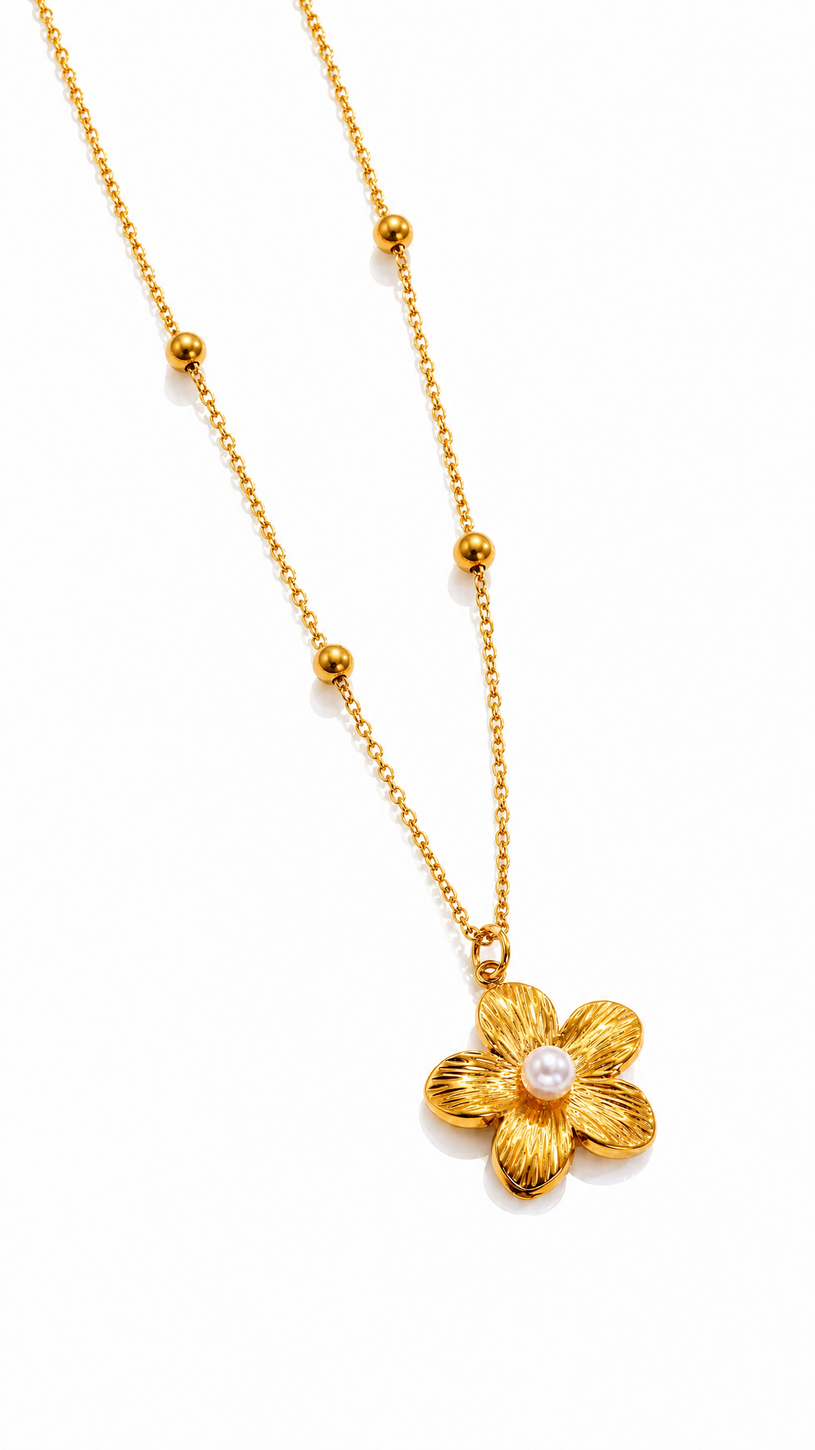 MARIA CLARA SAMPAGUITA FLOWER NECKLACE