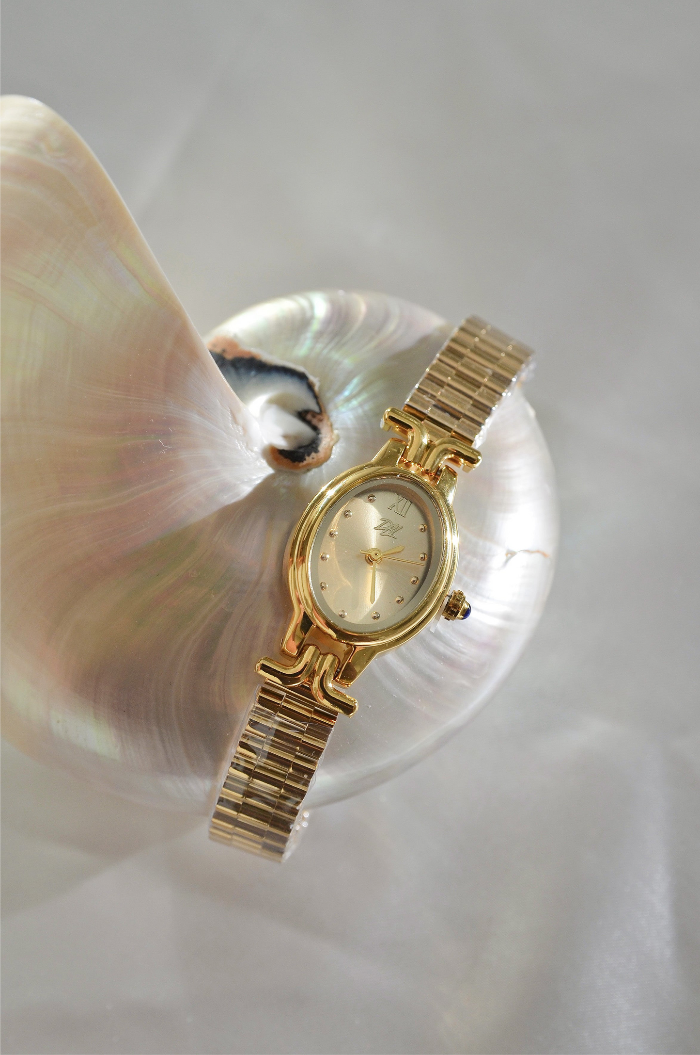 DAINTY VINTAGE OVAL WATCH