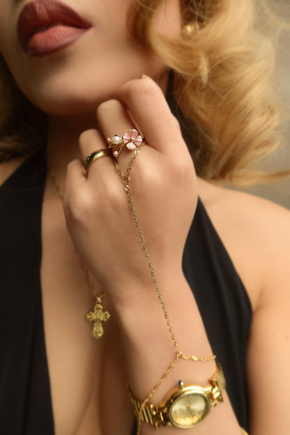 PALAWAN CHERRY BLOSSOM FLOWER RING