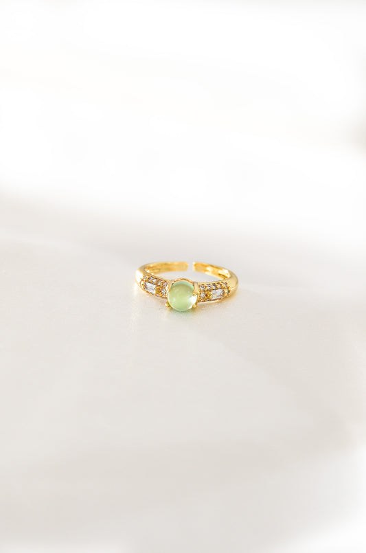 JADE DIAMOND RING