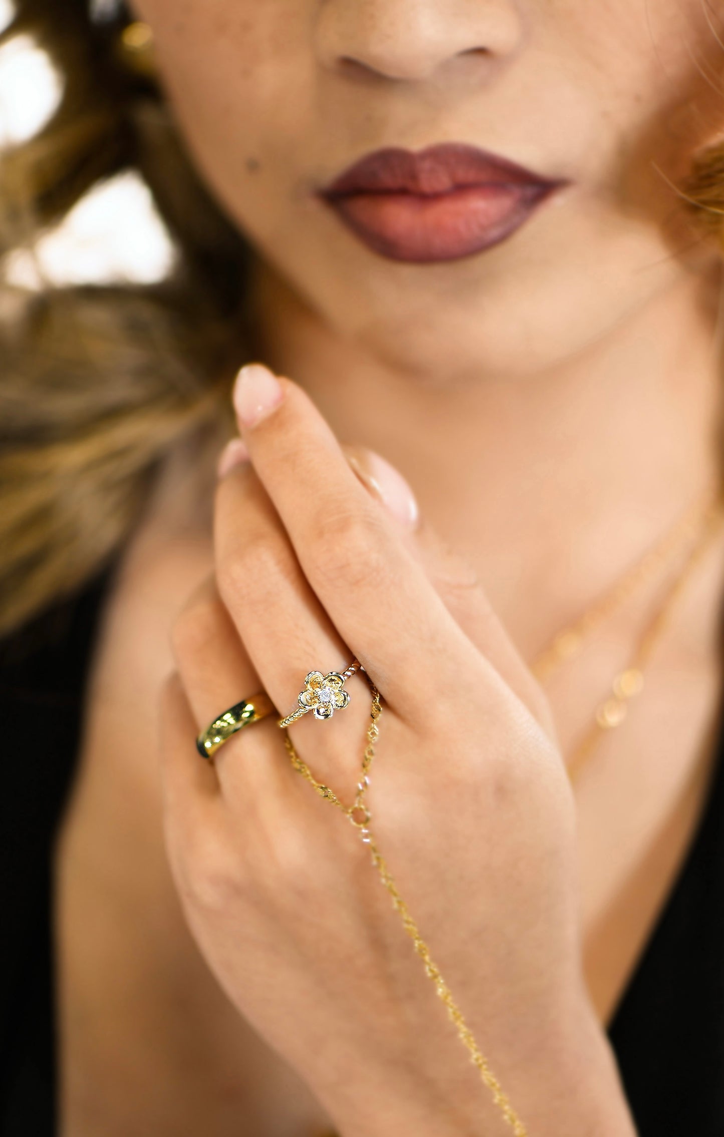 SAMPAGUITA FLOWER RING