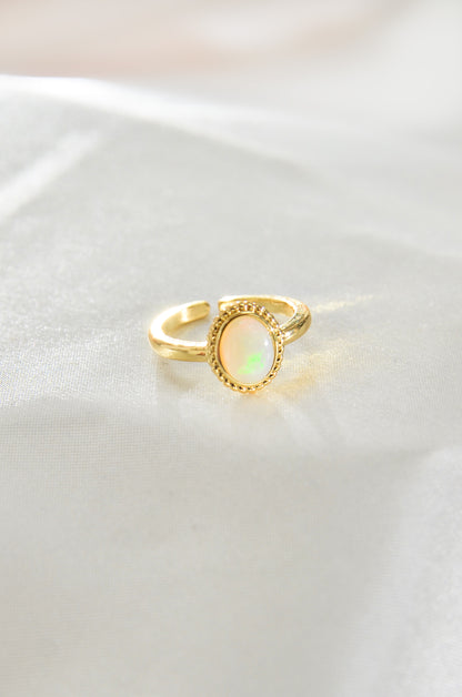 SUNSET MOONSTONE RING