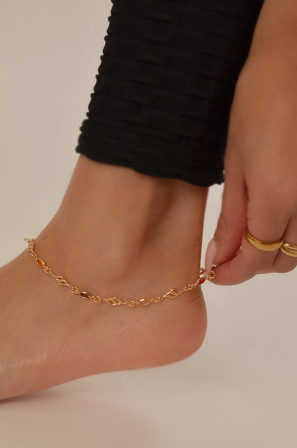 CRYSTAL ENERGY ANKLET