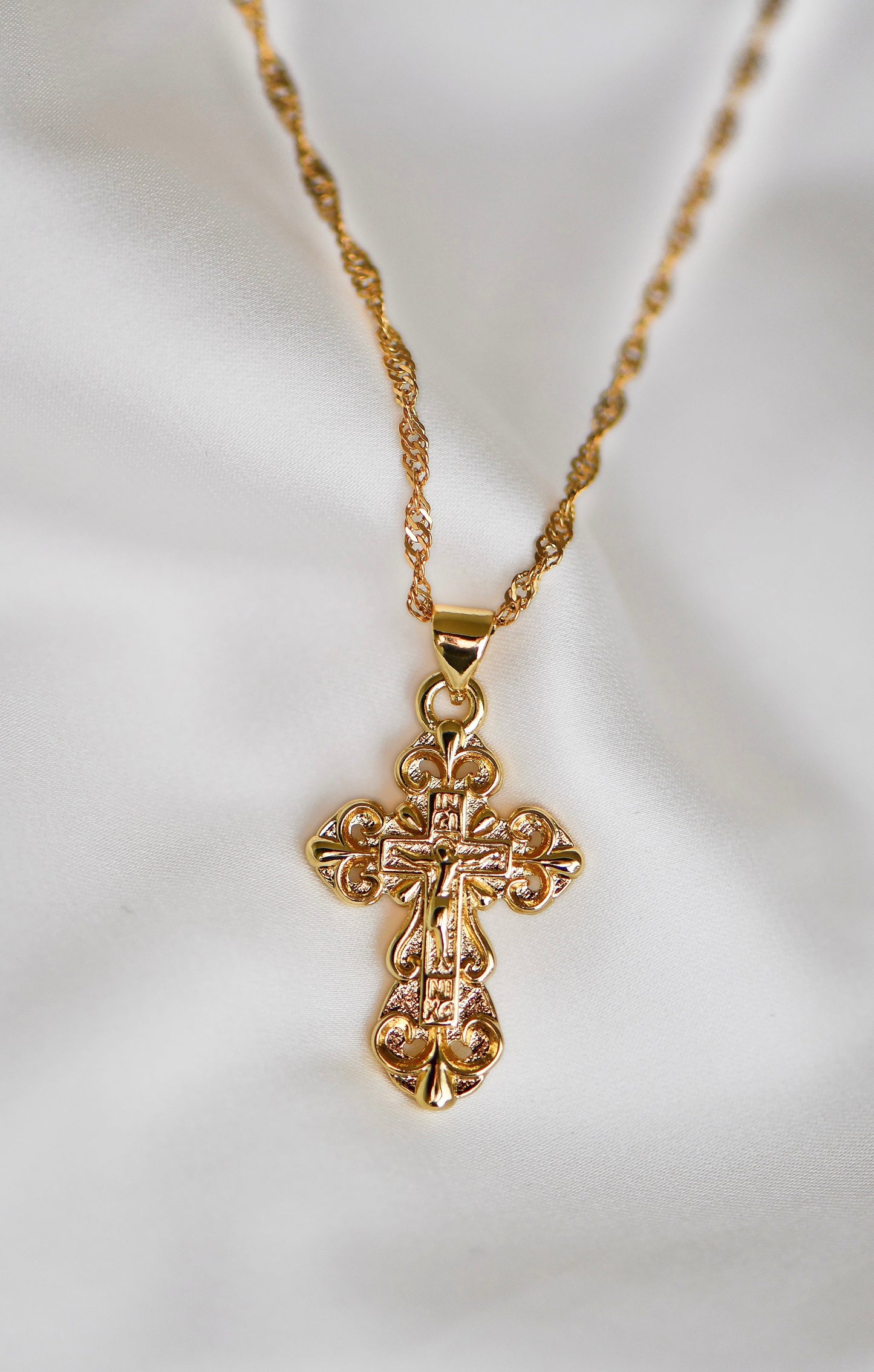 palawan cross necklace