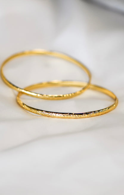 GINTO BANGLE BRACELET SET