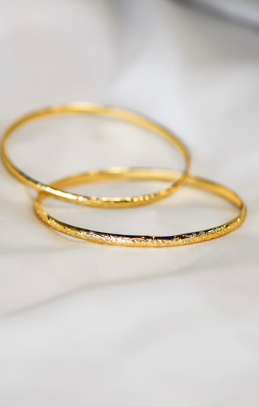 GINTO BANGLE BRACELET SET