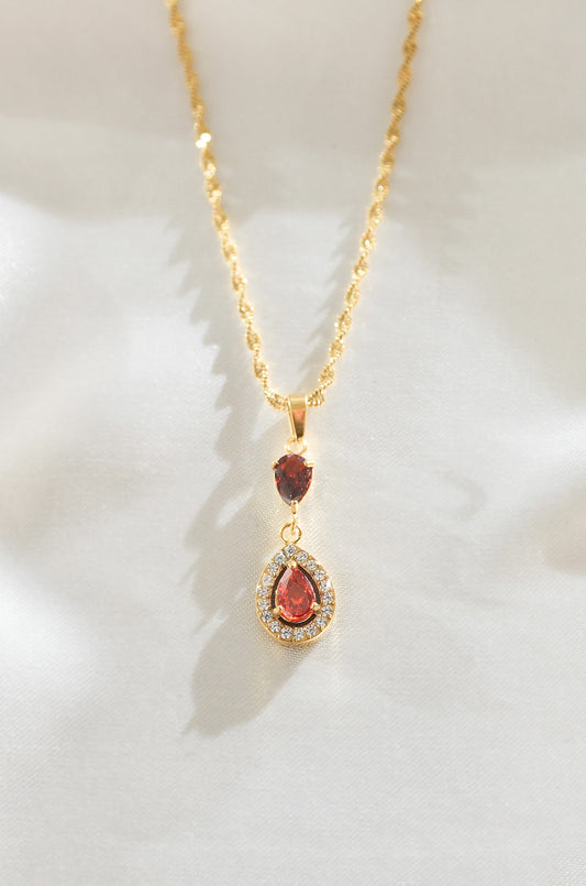 RUBY RESILIENCE NECKLACE