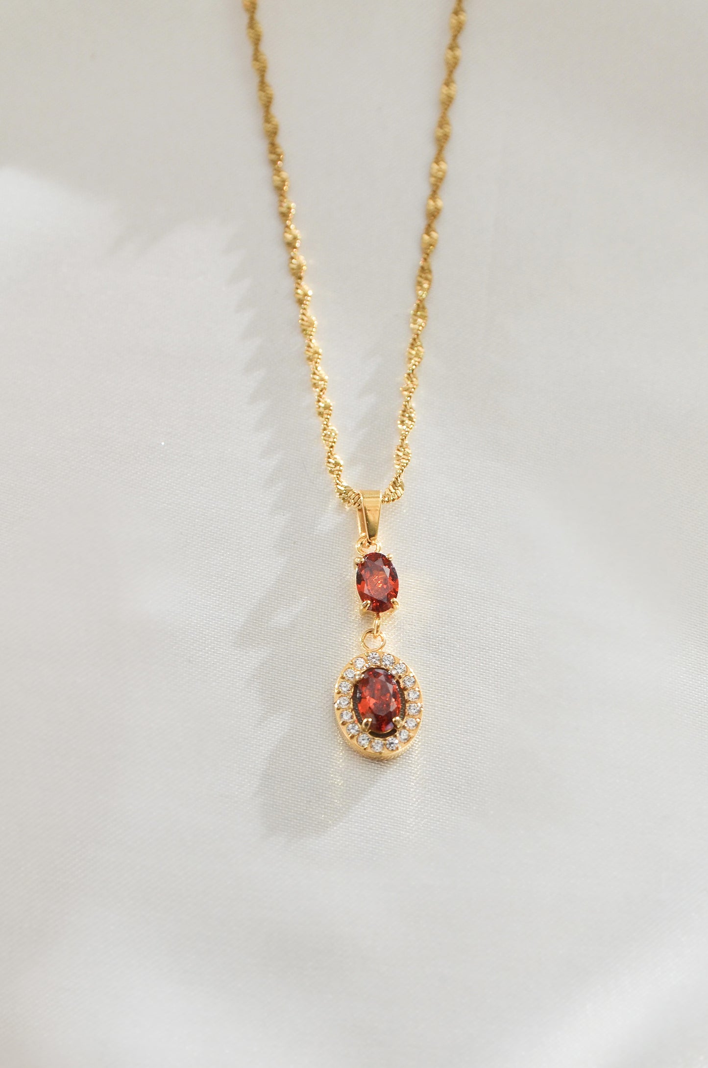 RUBY RESILIENCE NECKLACE