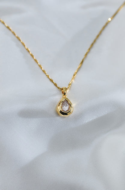 LUCKY DIAMOND DROP NECKLACE