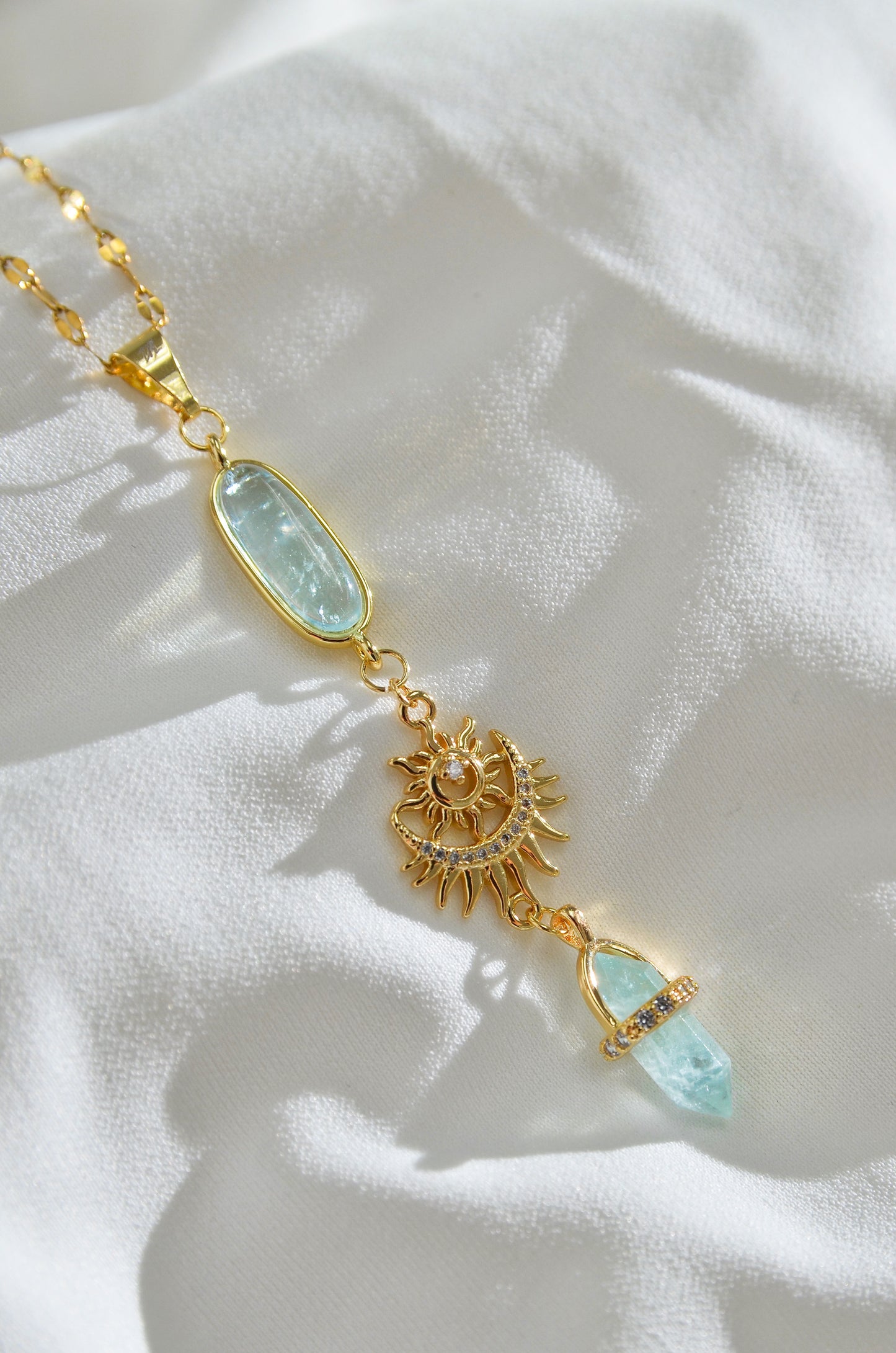 OCEAN GODDESS GEMSTONE NECKLACE