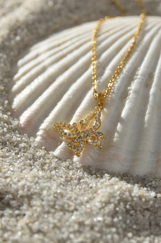 MARIPOSA NECKLACE - GOLD FILLED