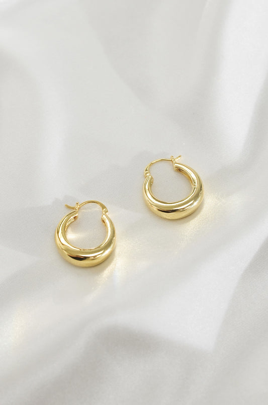 GINTO CLASSIC HOOP EARRINGS