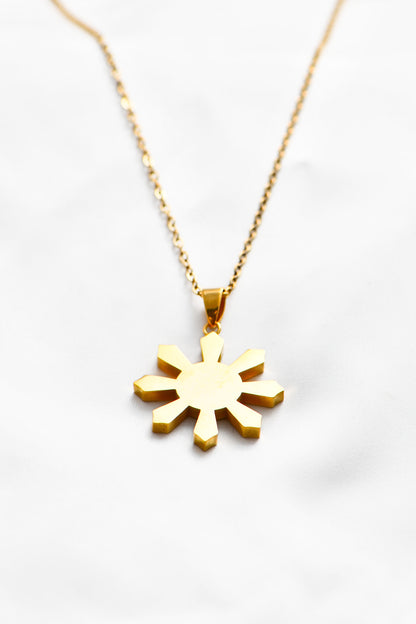 MEN'S MABUHAY SUN PENDANT NECKLACE