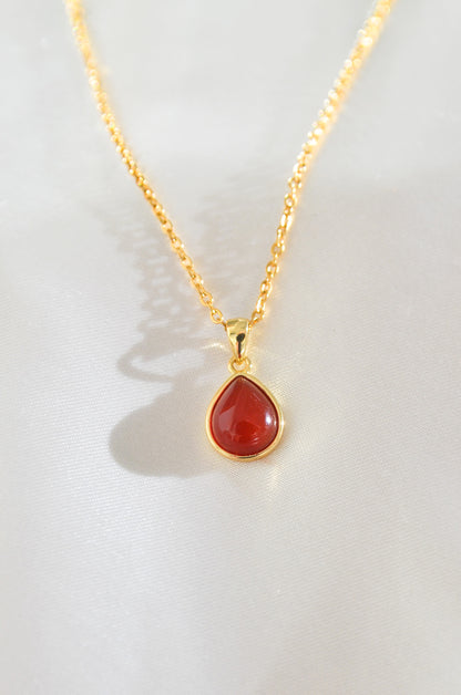 GAYUMA CARNELIAN NECKLACE