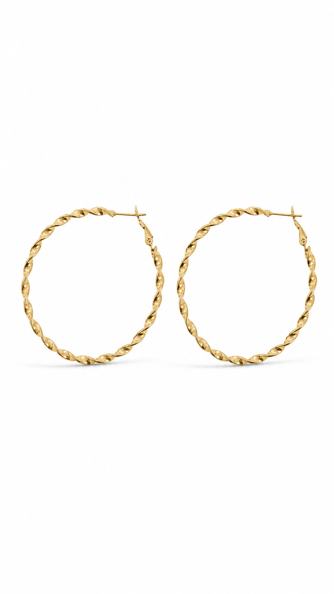 BORACAY WAVES HOOP EARRINGS