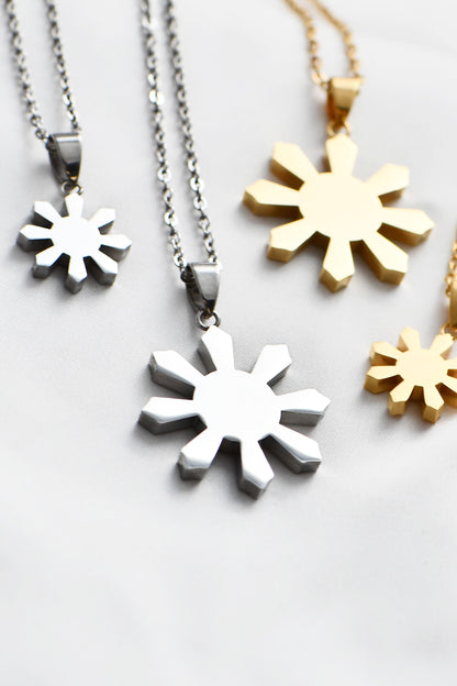 MEN'S MABUHAY SUN PENDANT NECKLACE