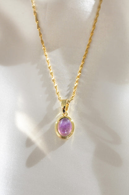 UBE AMETHYST NECKLACE