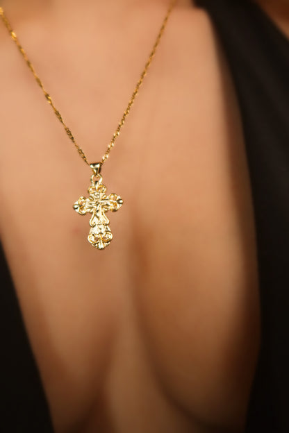 PALAWAN CROSS NECKLACE