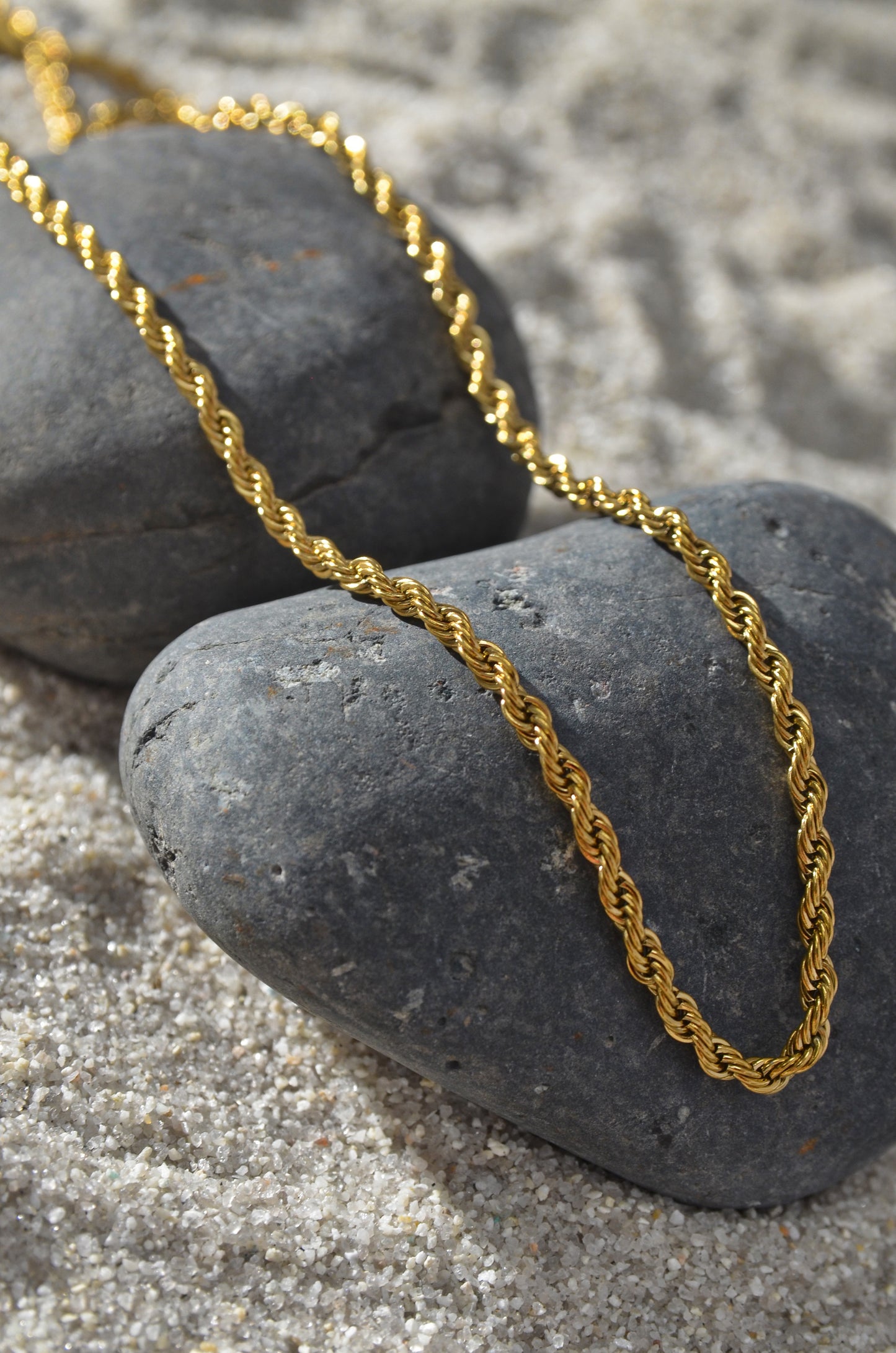 MEN'S GOLD ROPE CHAIN