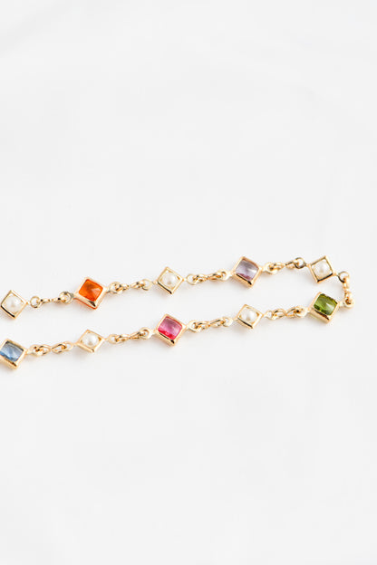 HALO HALO PEARL CRYSTAL BRACELET