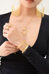 BANIG WOVEN FILIGREE BRACELET