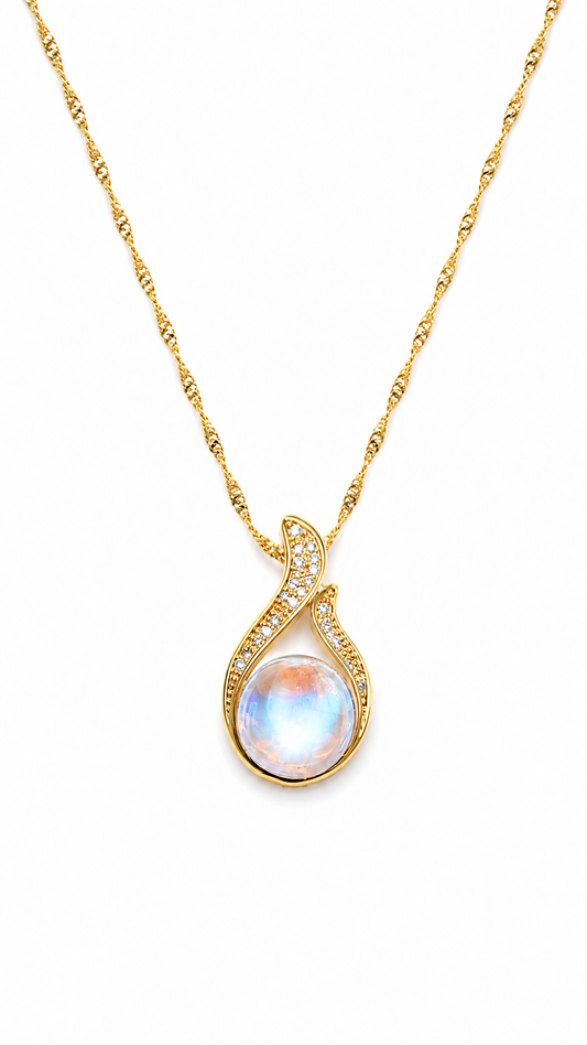SIRENA LOVE SPELL MOONSTONE NECKLACE