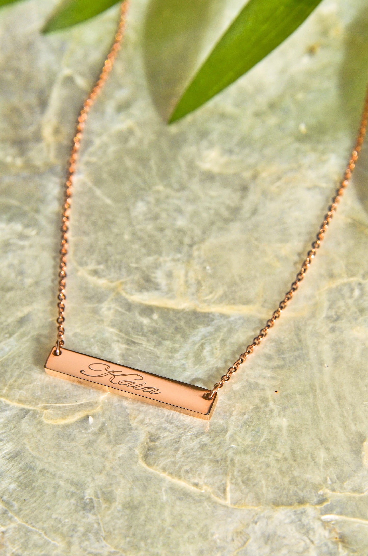 CUSTOM ENGRAVED NECKLACE