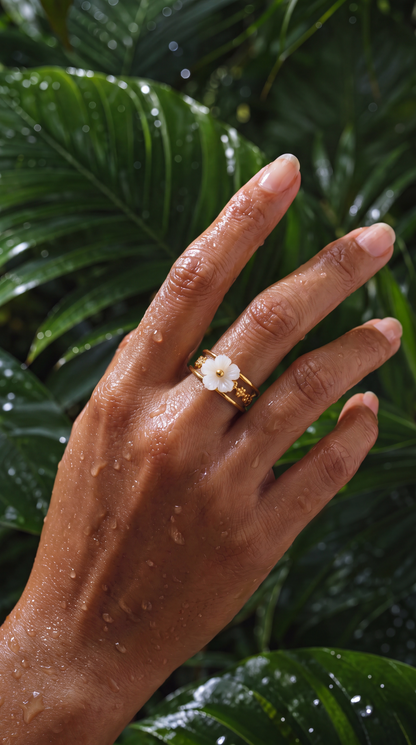 LAGUNA SAMPAGUITA FLOWER RING