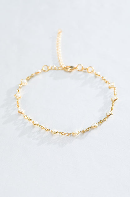 18K Gold Filled Prosperity Bracelet Non Tarnish. By DBL Jewelry