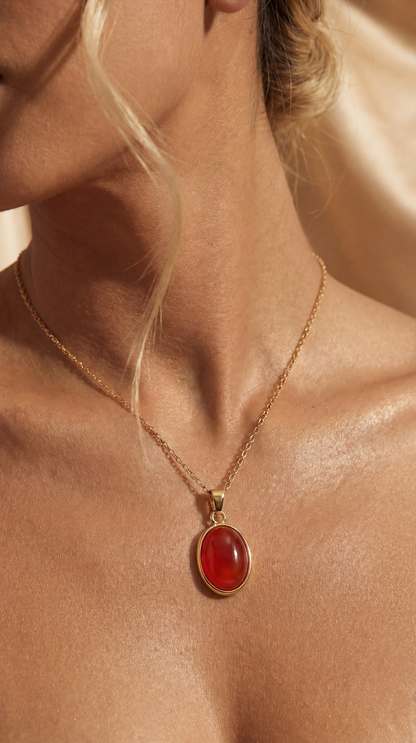 CARNELIAN ATTRACTION AMULET