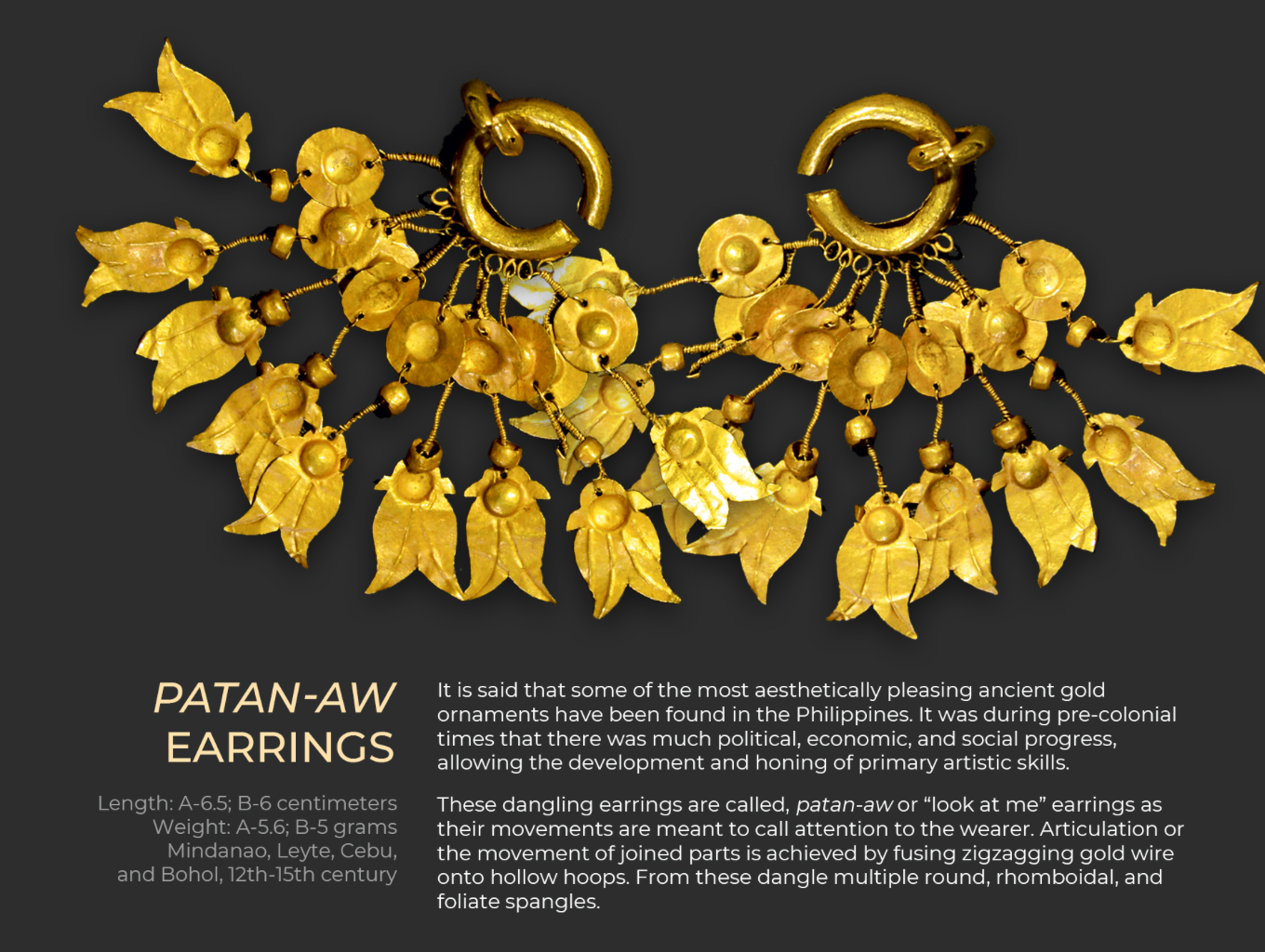 GINTO HOOP EARRINGS