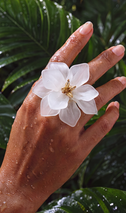 LUCKY SAMPAGUITA FLOWER RING