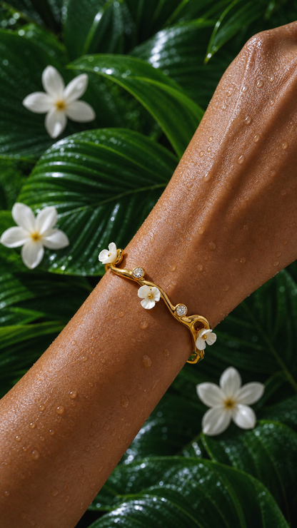 BLOOMING SAMPAGUITA BANGLE