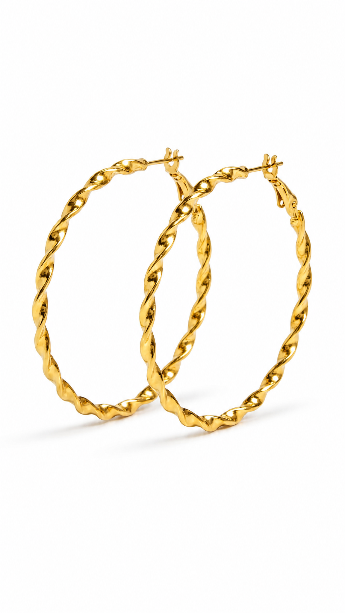 BORACAY WAVES HOOP EARRINGS