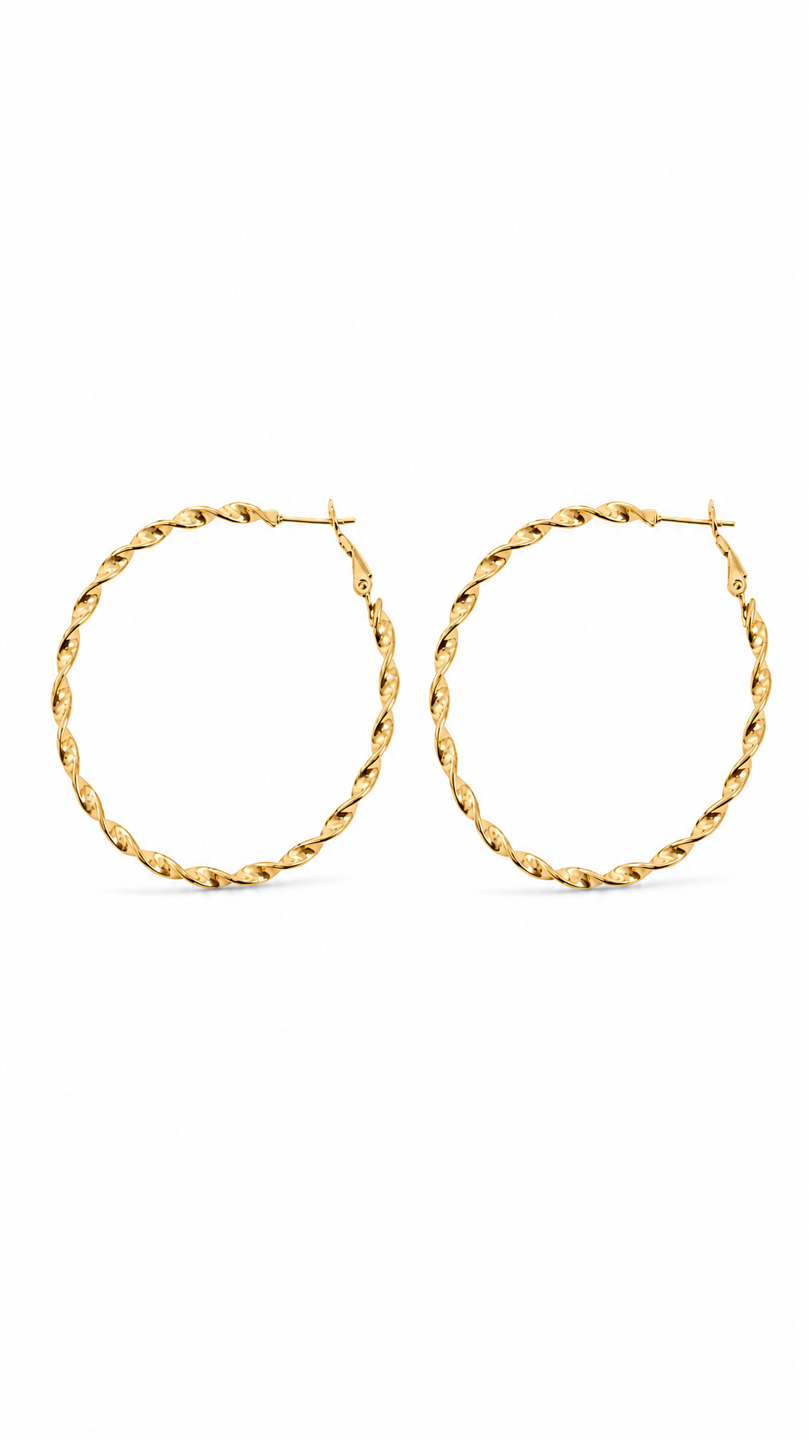 BORACAY WAVES HOOP EARRINGS