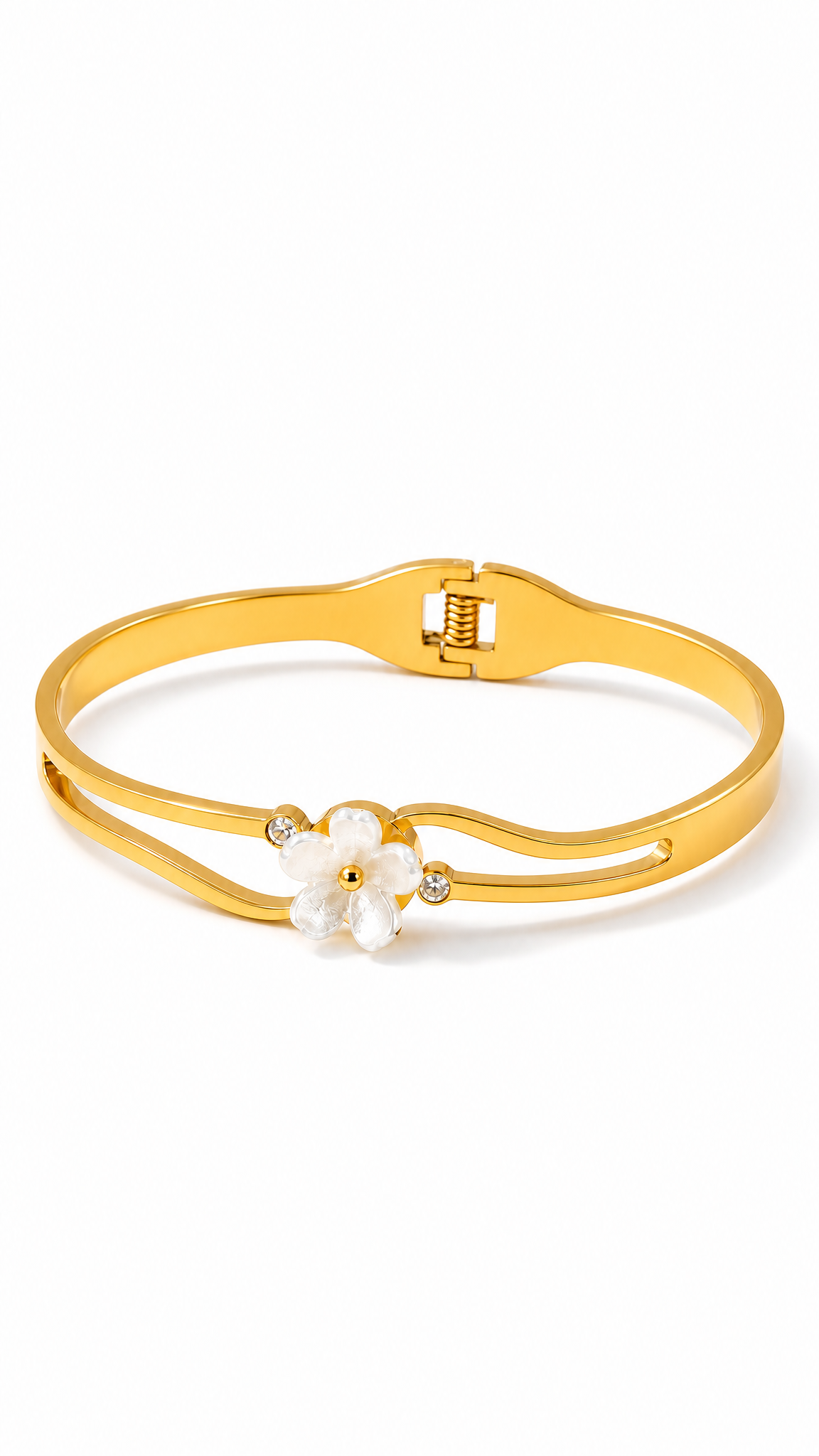 CLASSIC SAMPAGUITA FLOWER BANGLE