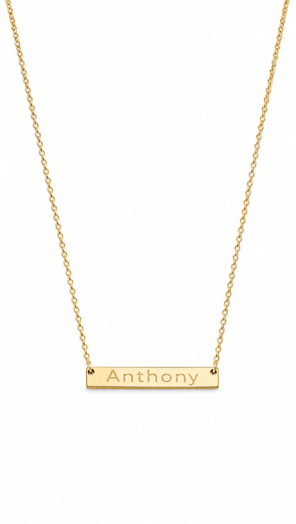 CUSTOM ENGRAVED NECKLACE