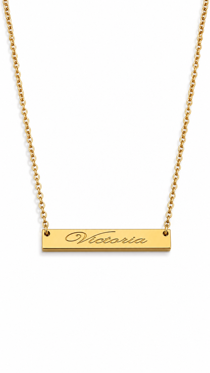 CUSTOM ENGRAVED NECKLACE