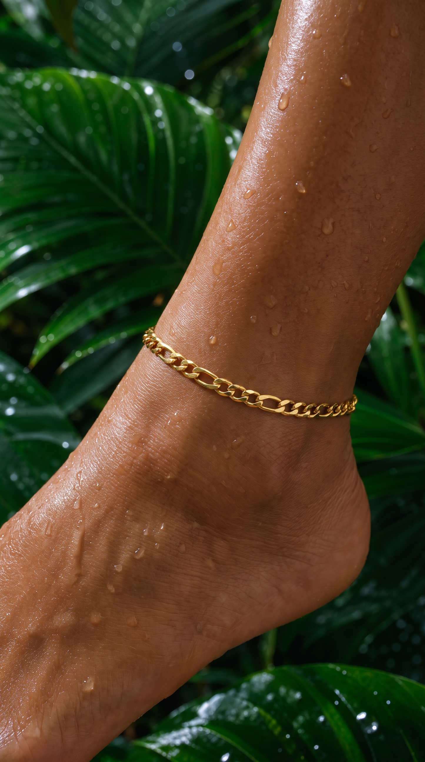 FREE GOLD FIGARO ANKLET GIFT