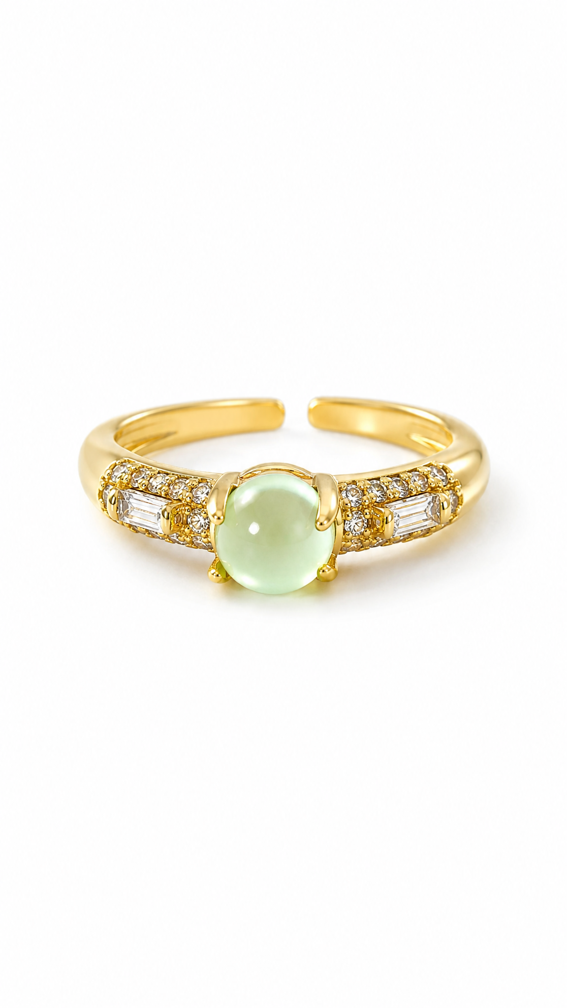 JADE DIAMOND RING