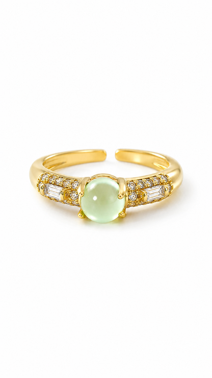 JADE DIAMOND RING