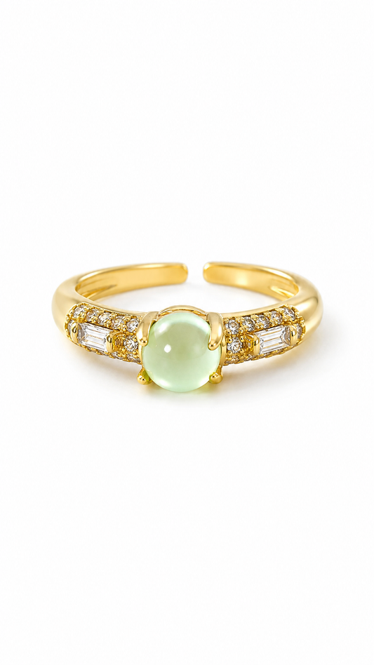 JADE DIAMOND RING