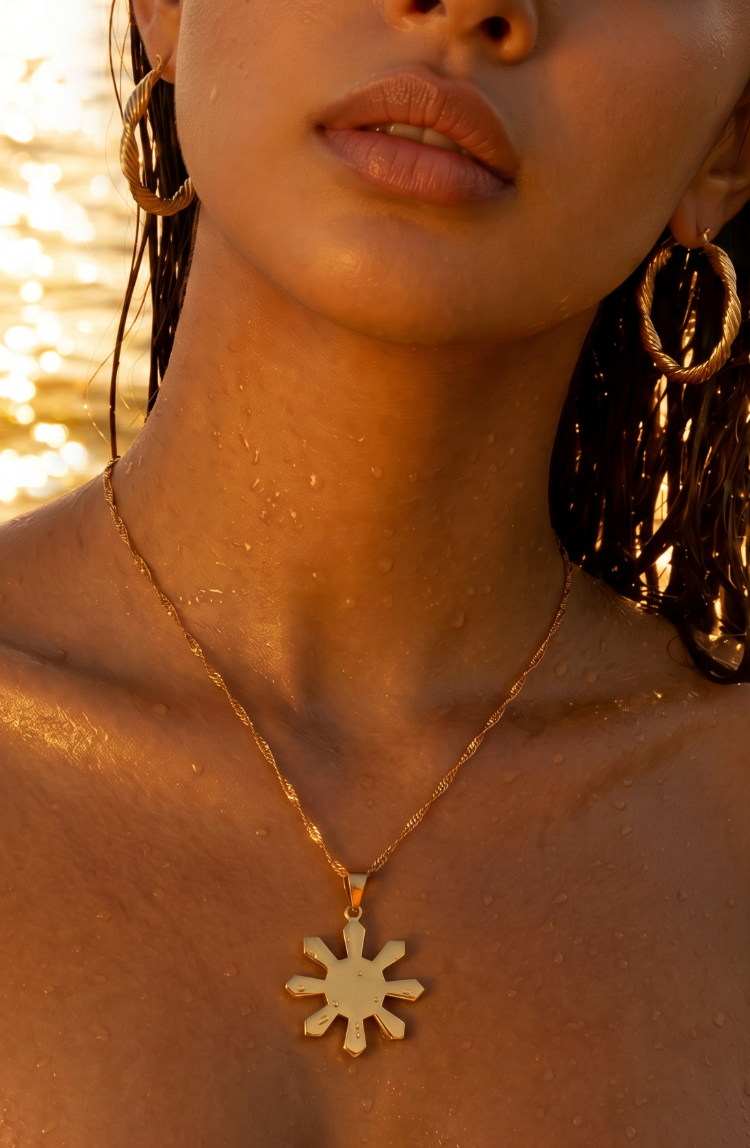 MABUHAY SUN NECKLACE